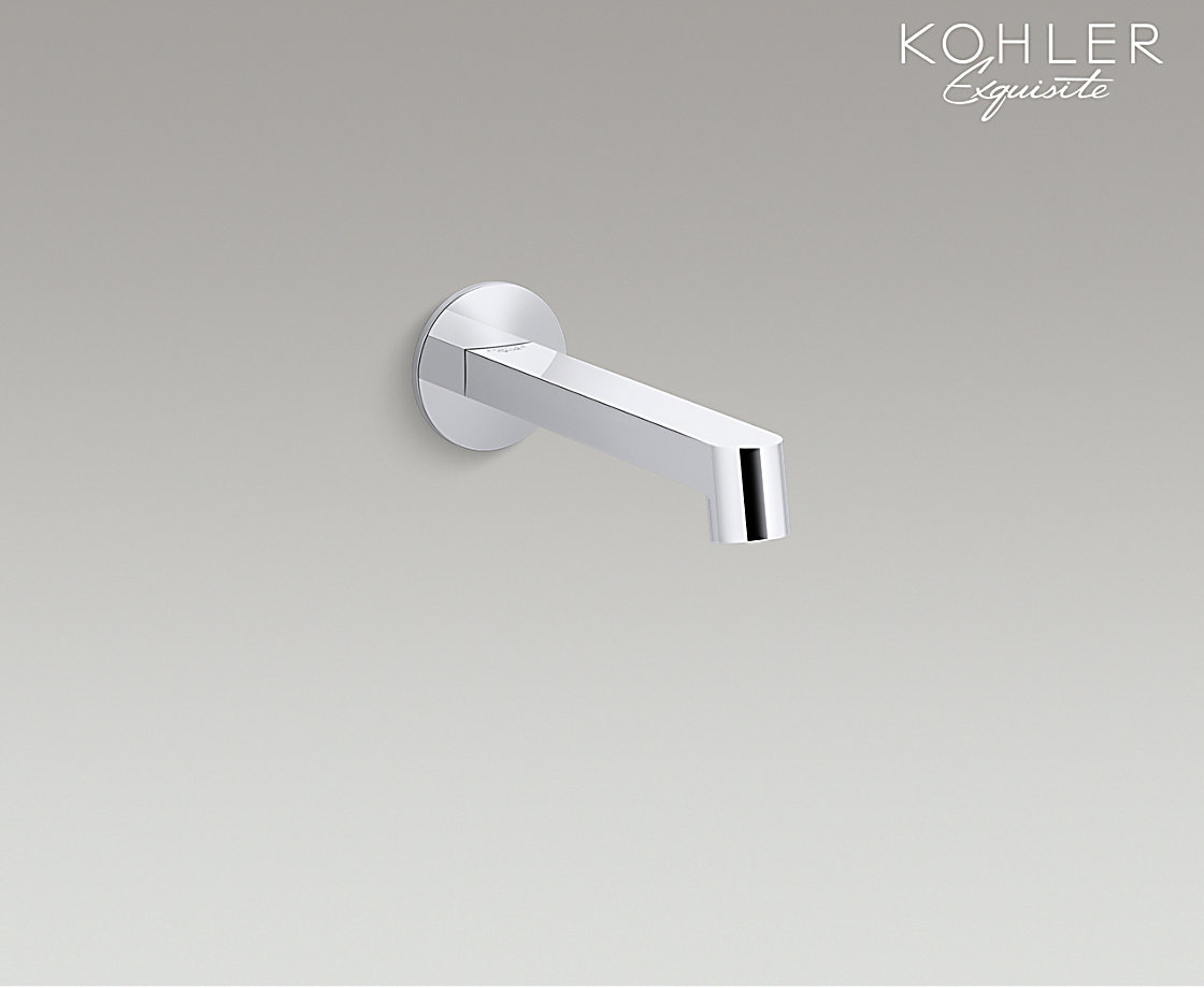 艺廷墙出水脸盆龙头出水嘴–直杆型