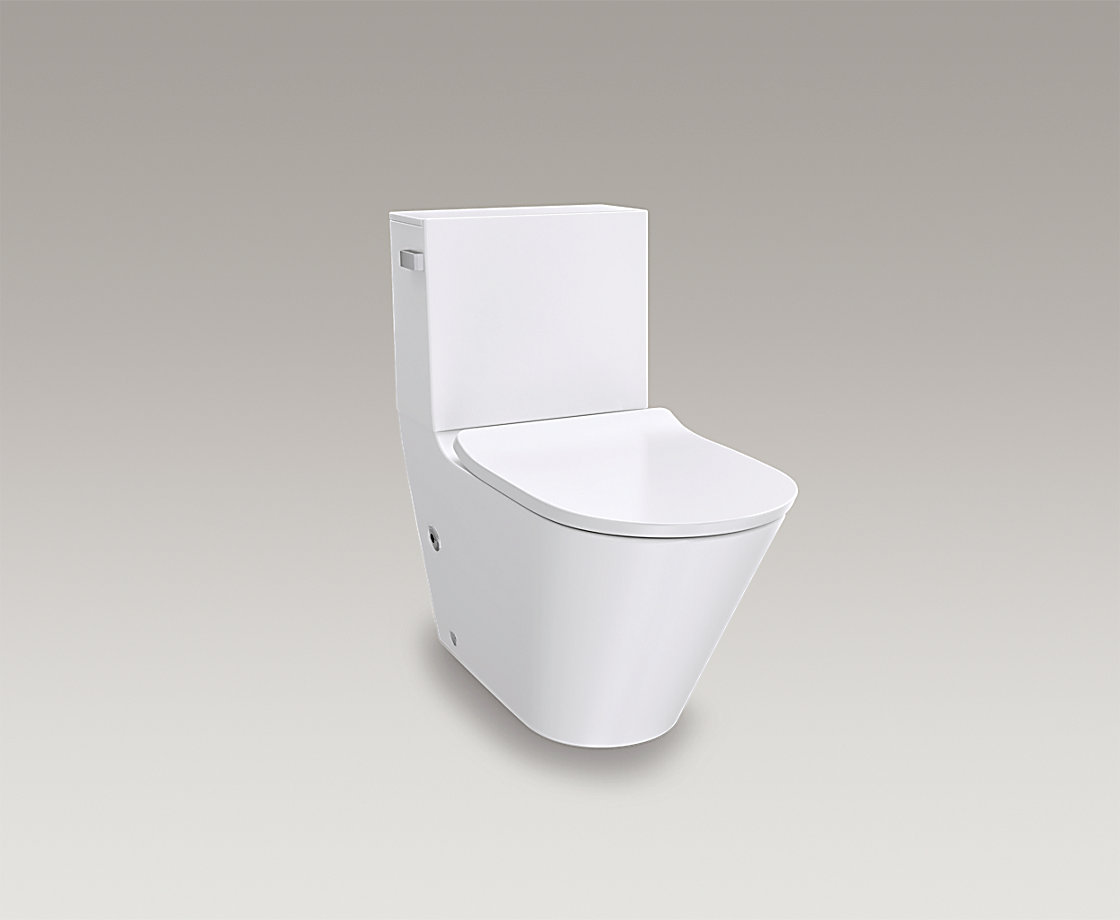 凌越丽裙版“五级旋风360”分体座便器400mm