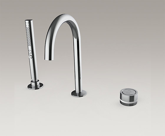 智雨智控缸边式浴缸花洒龙头组合套装