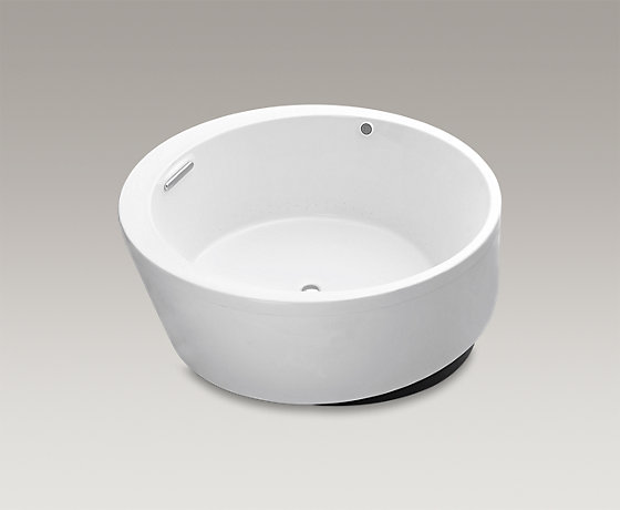 EVOK™ 艾芙 正圆形独立式泡泡浴缸（含排水）