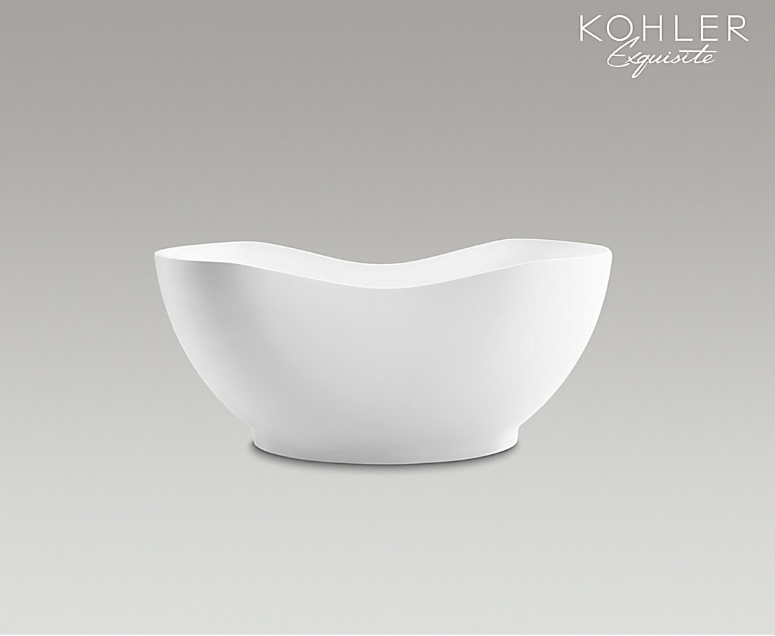 ABRAZO™艾葆绰绮美石浴缸（含排水）