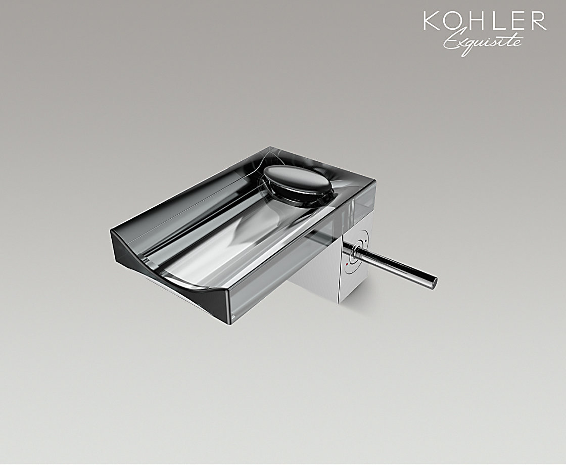 BEITOU® 曼达琉光晶韵单把脸盆龙头（黛石青）