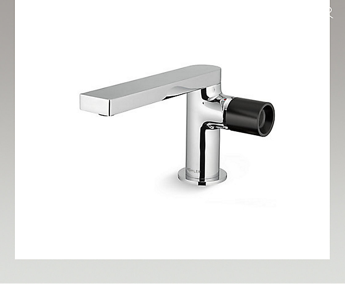 柏诗单把脸盆龙头 附赠原质黑把手