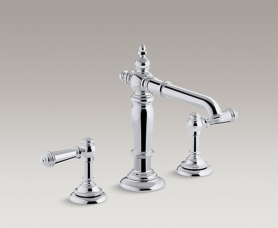 ARTIFACTS® 雅蒂诗8”脸盆龙头——高出水嘴搭配杆型把手