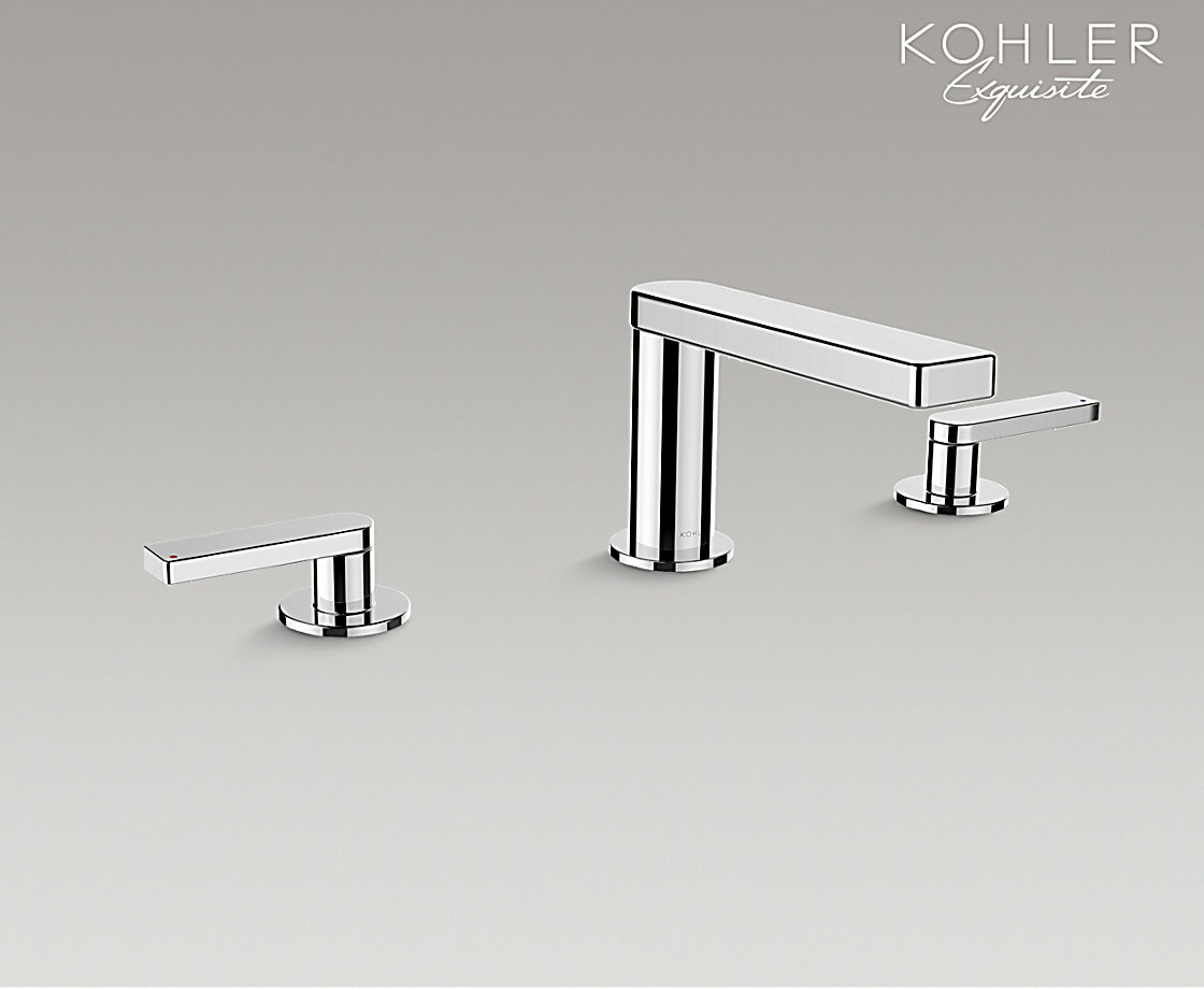 柏诗8寸脸盆龙头杆型把手