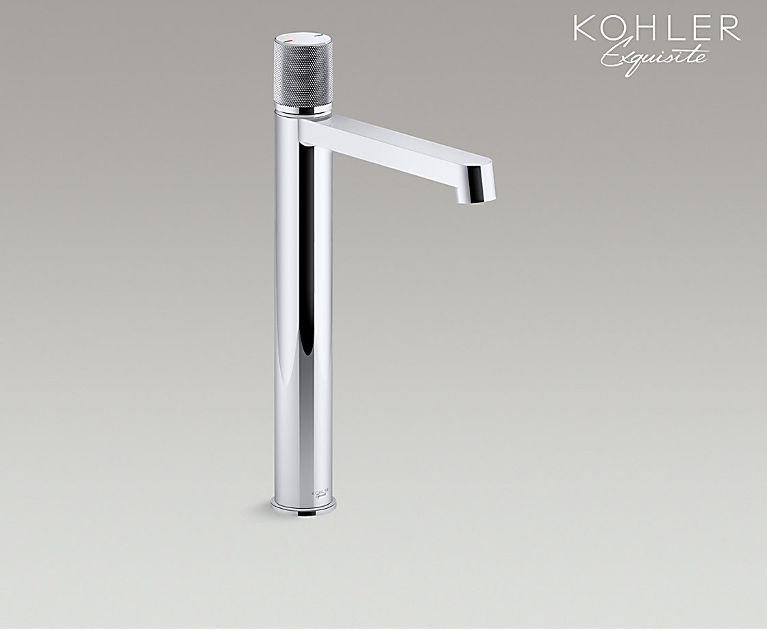 艺廷单把碗盆龙头(高出水口) _柱型把手