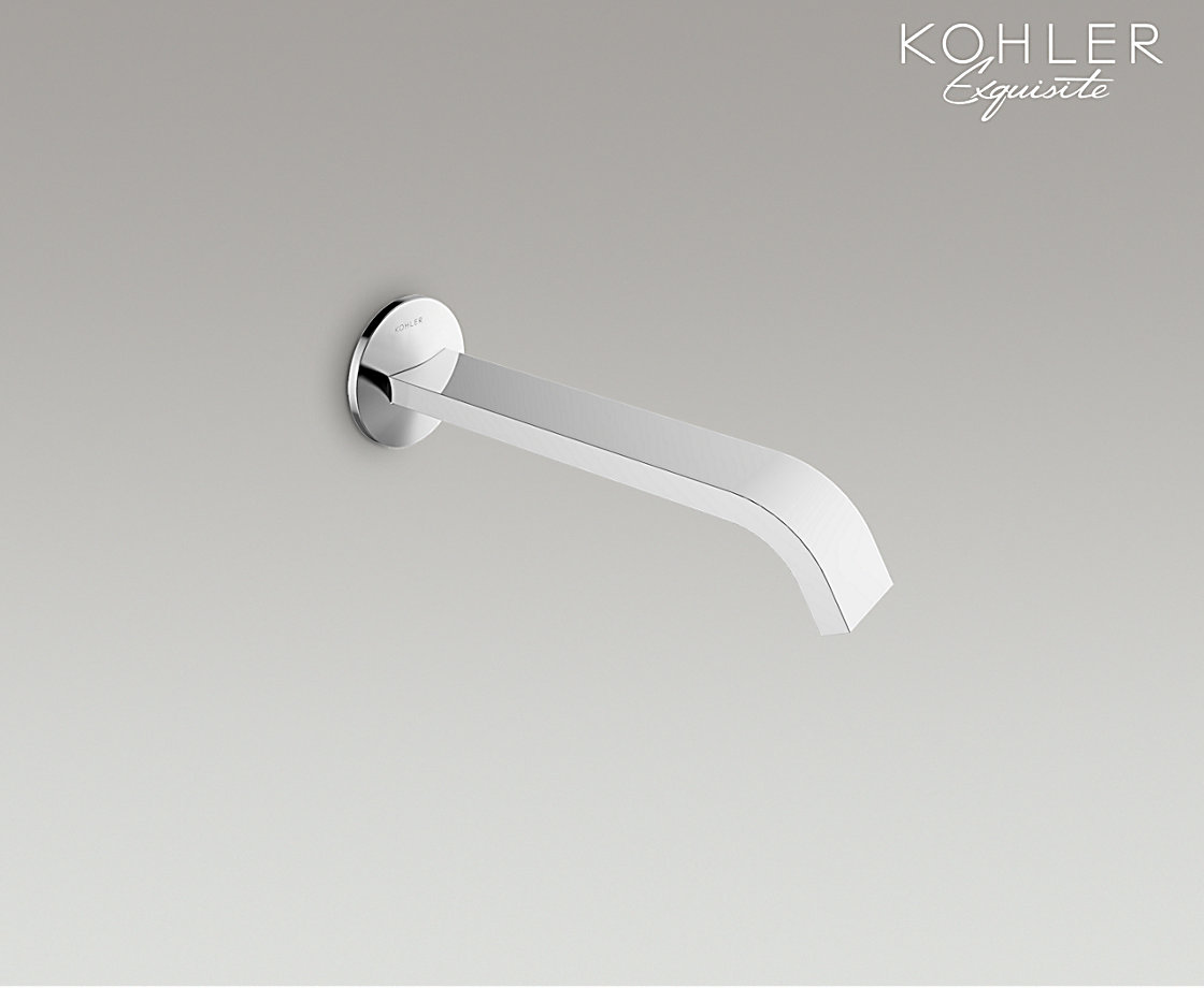 艺廷墙出水脸盆龙头出水嘴曲线型