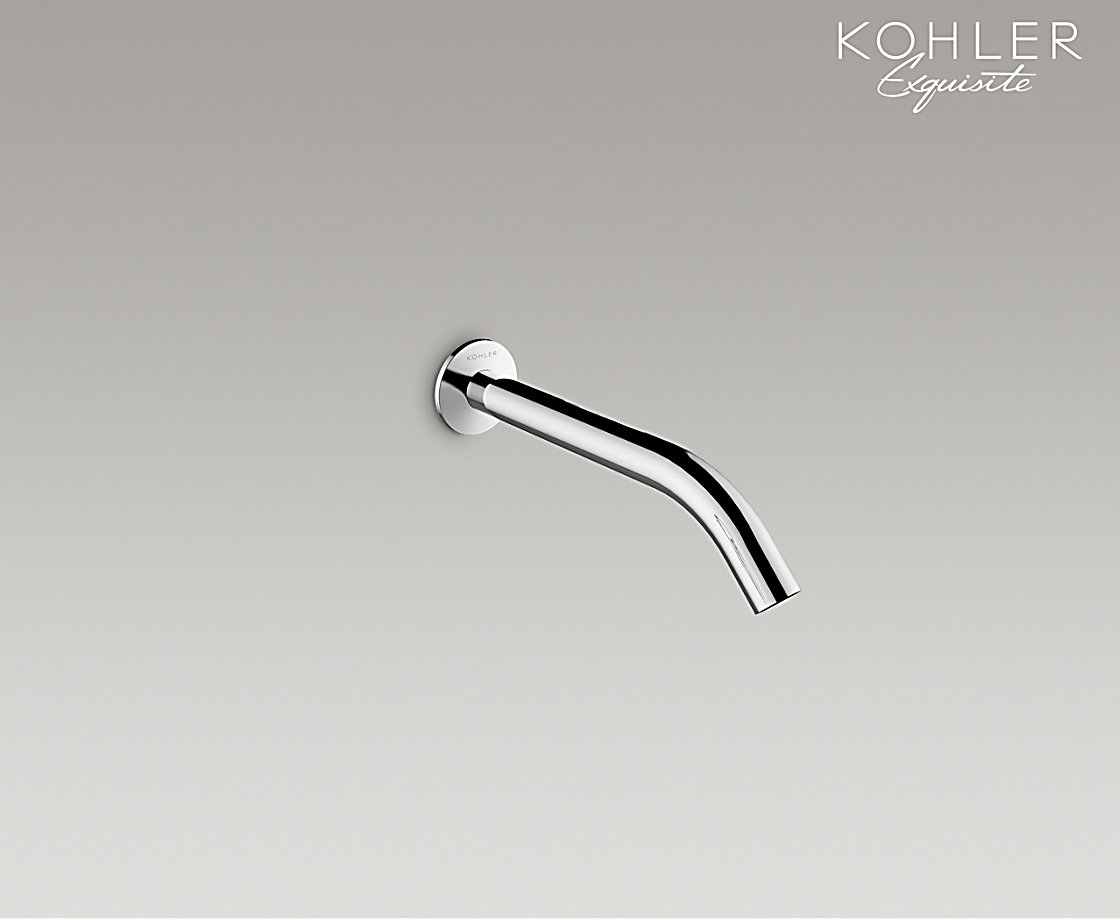 艺廷墙出水脸盆龙头出水嘴曲管型