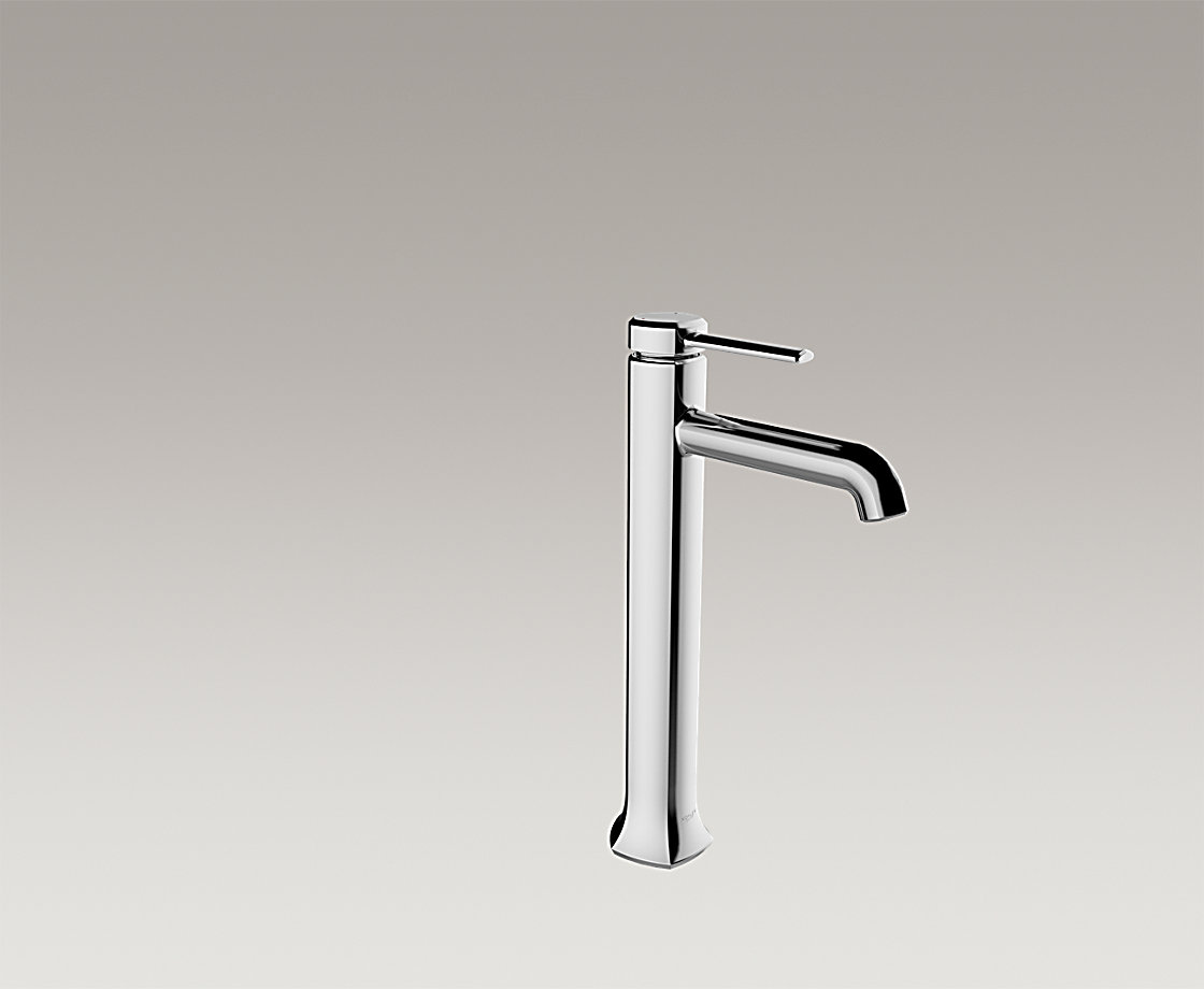 凯诗单把碗盆龙头(高出水口)