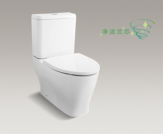 亲悦丽裙版分体座便器（含净洁兰芯，不含盖板）