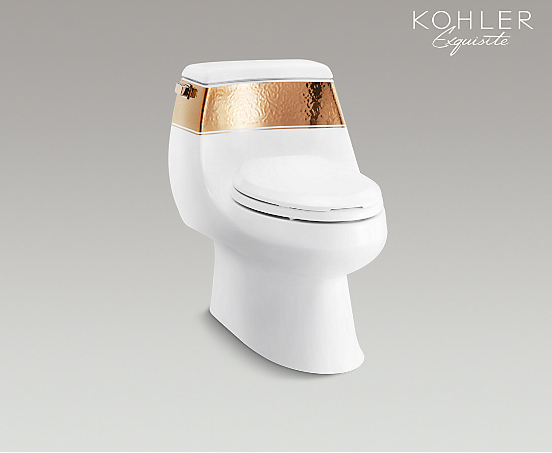 LAUREATE™ 罗雅丽 连体座便器 玫瑰金