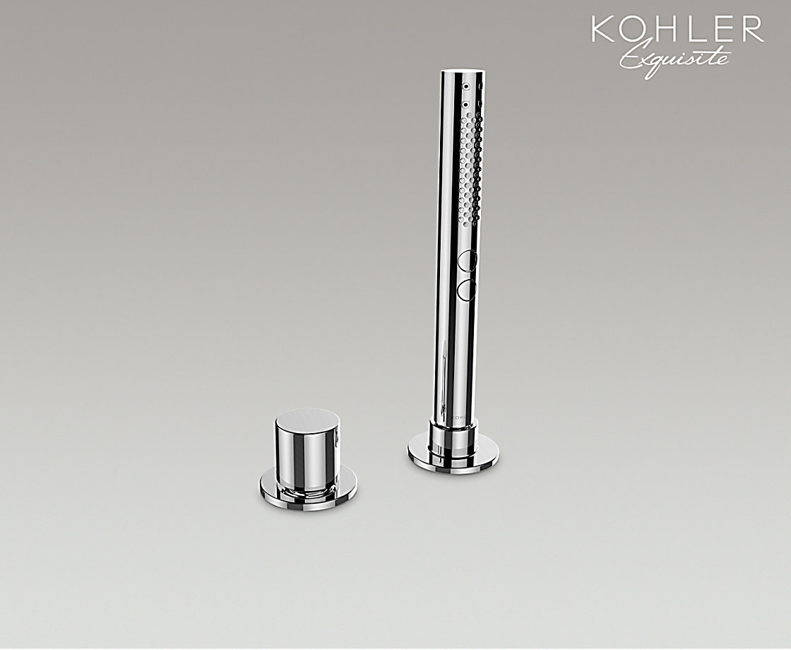 COMPOSED®柏诗缸边式分水器及手持花洒