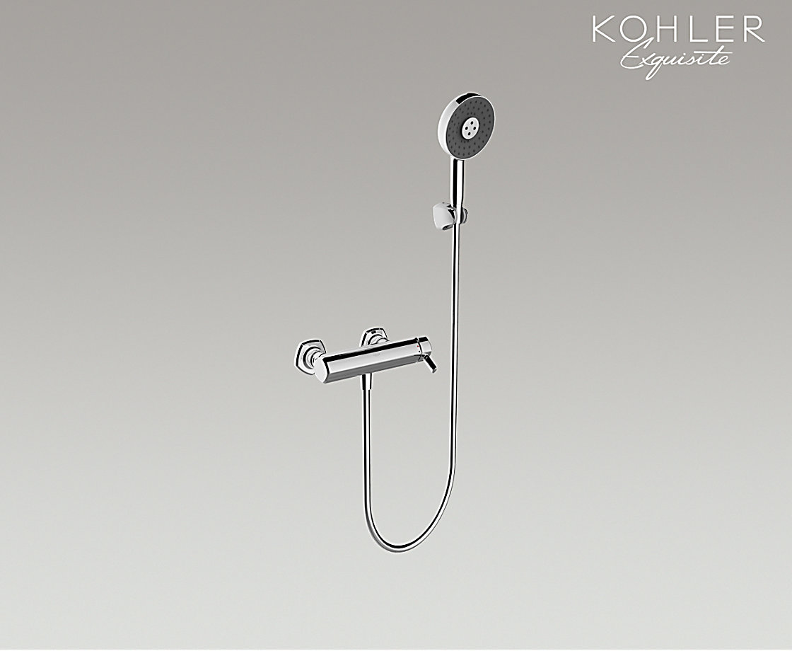 凯诗挂墙式花洒龙头