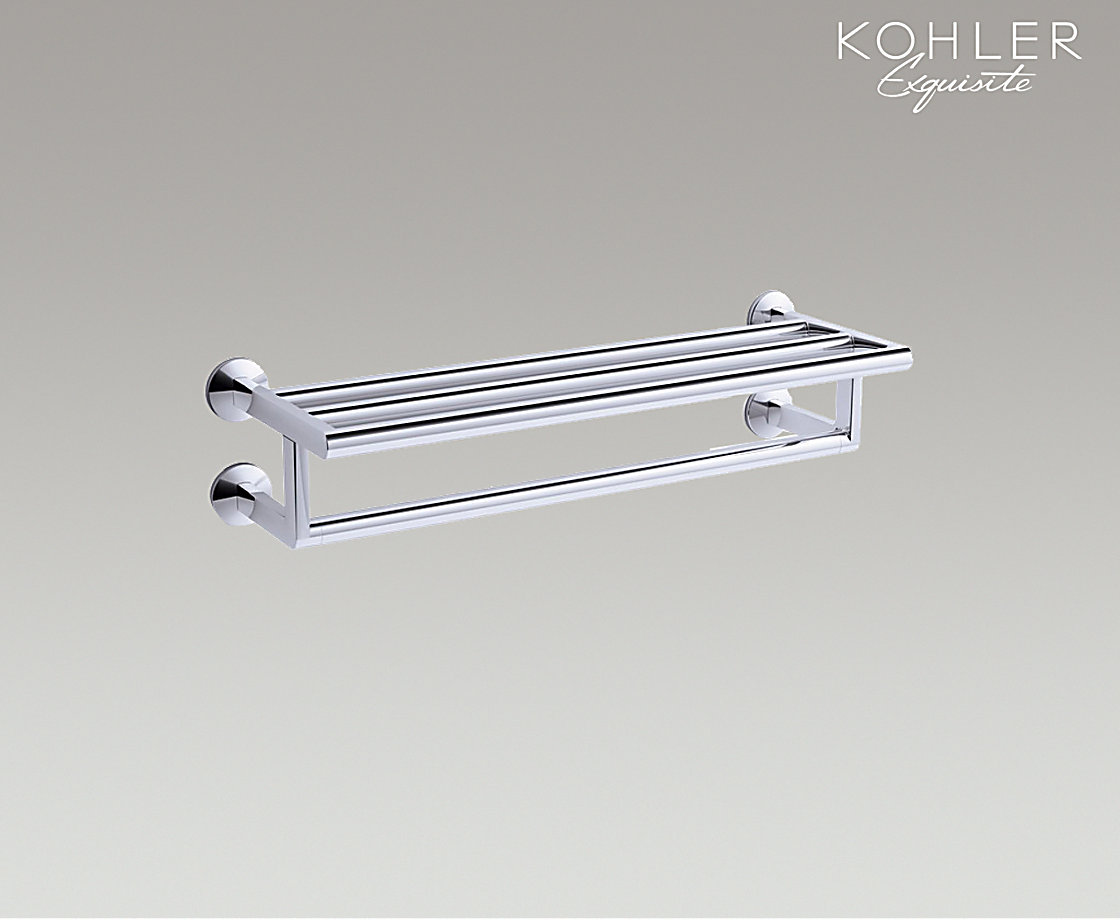 艺廷 24寸双层浴巾架