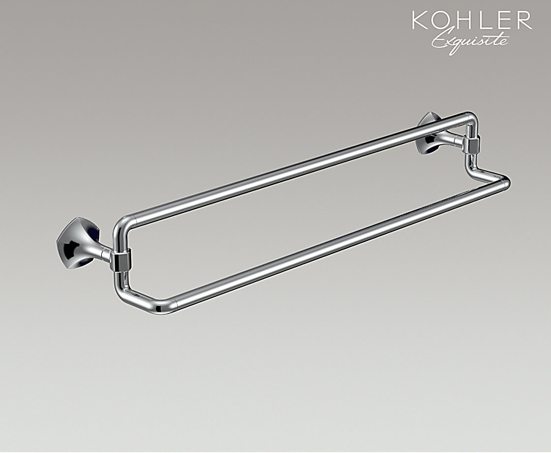 凯诗 24寸双层毛巾杆