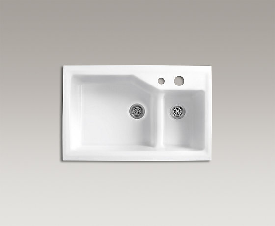 INDIO® 英迪SMART 一体槽大小槽台上/台下双用厨盆