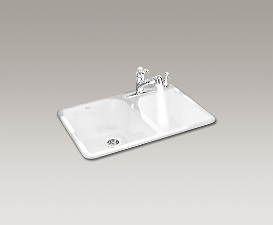 EXECUTIVE CHEF™ 艾莎卡蒂 大小槽台上厨盆