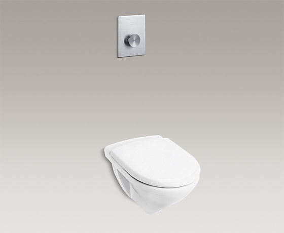 ODEON™ 奥帝安挂墙式座便器（柏明手动冲水阀)