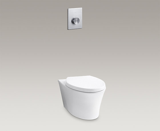 VEIL 维亚挂墙式座便器（柏明手动冲水阀)