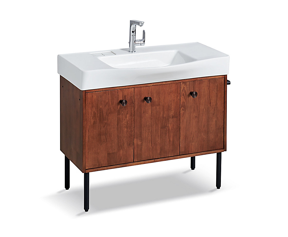 利奥浴室柜 1000mm 深原木（升级版）