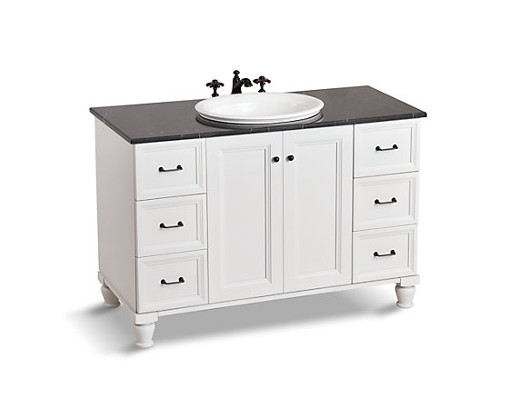 茜卡浴室柜1200MM大理石台面