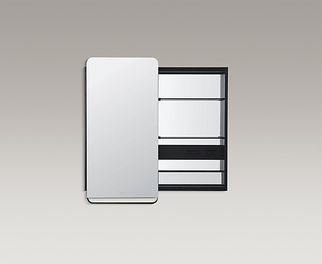 贝宝2.0镜柜(850mm,黑色,基础版)