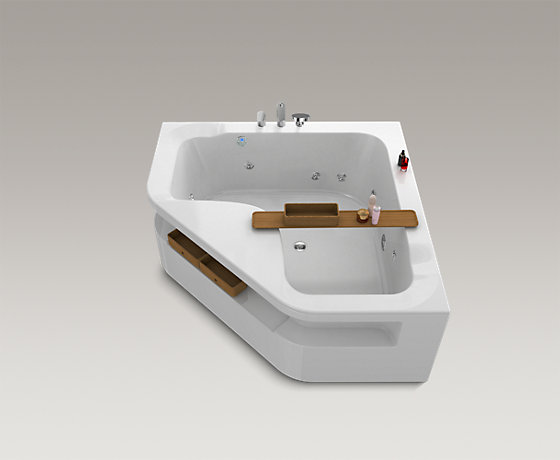 希尔维三角形整体化按摩浴缸