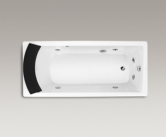 BIOVE™ 碧欧芙 1.7米铸铁按摩浴缸（含橙色浴枕）