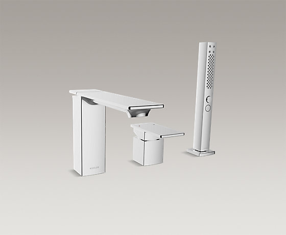 STANCE®思丹三孔缸边式浴缸花洒龙头（致巧型）