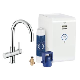 高仪波蓝 单把手高出水口厨房龙头